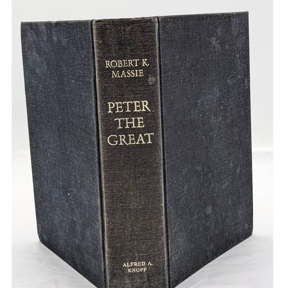 Peter The Great His Life And World By Robert K Massie Vintage First Edition 1980 - Picture 1 of 15